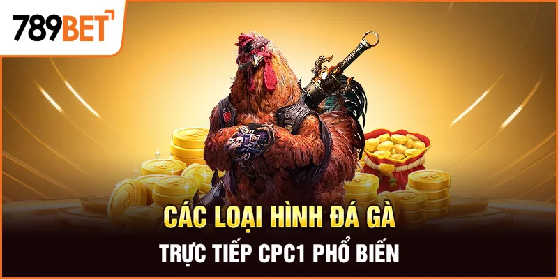 Các loại hình đá gà trực tiếp cpc1 phổ biến