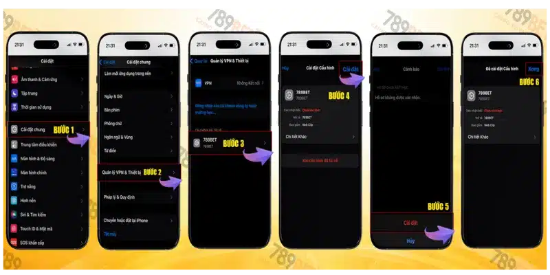 Hướng dẫn truy cập đúng Link Tải App 789BET
